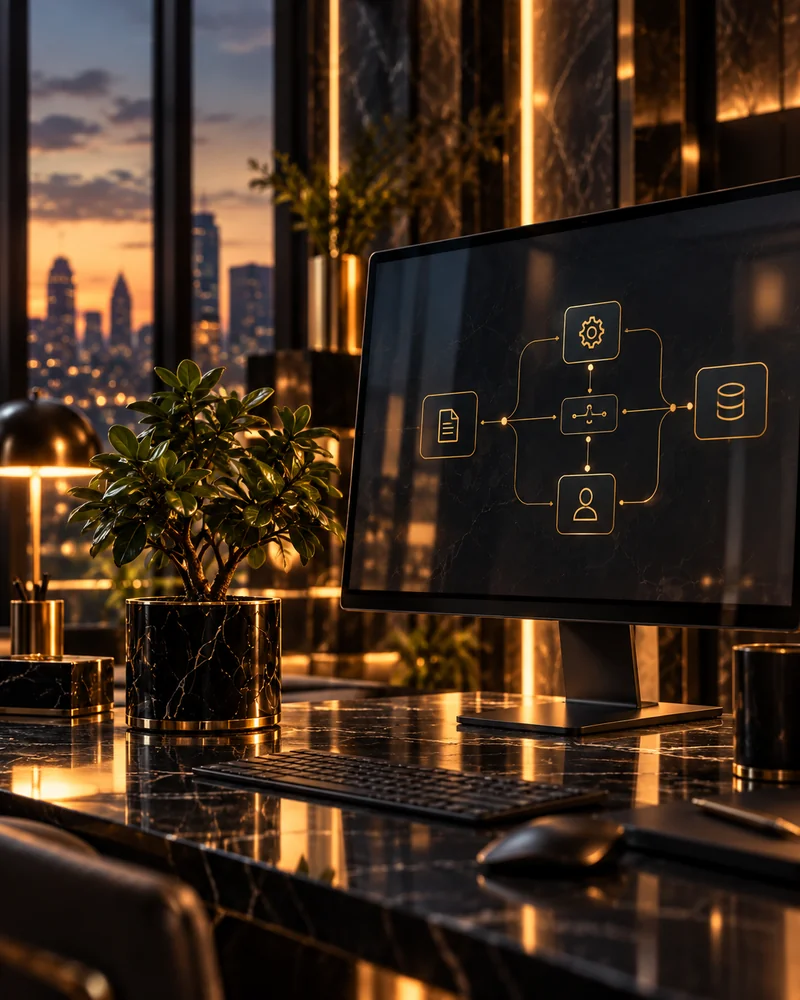 Creatief sfeerbeeld voor Content Automation