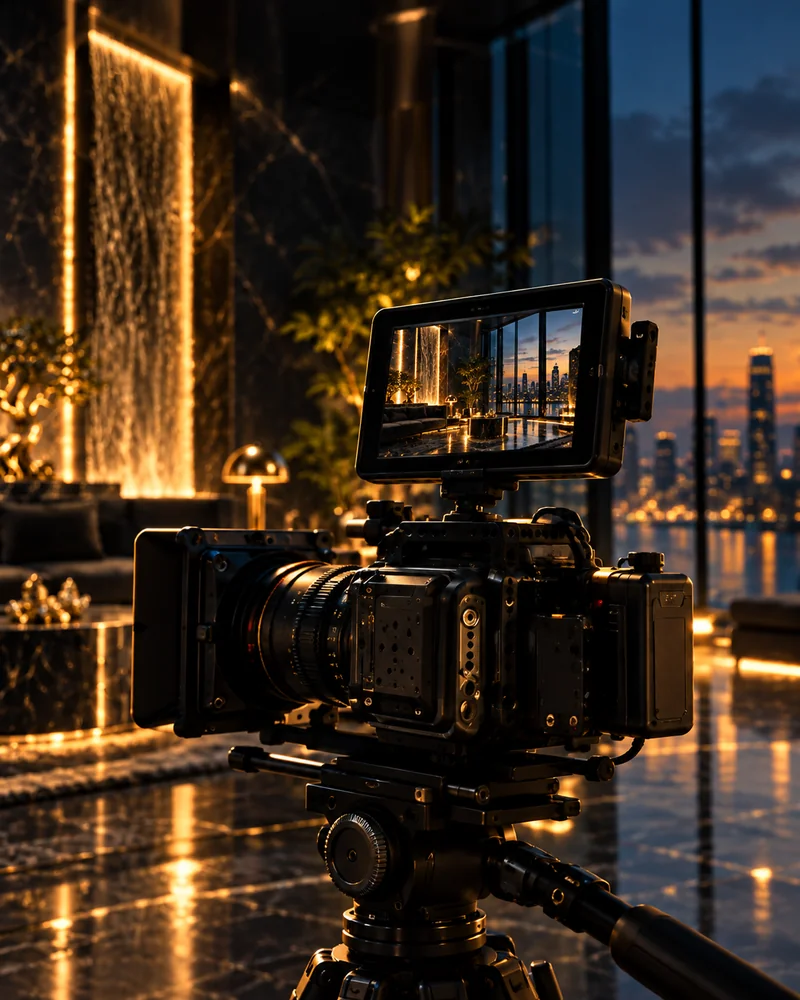 Creatief sfeerbeeld voor Cinematic Content
